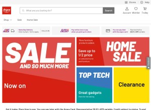 How 4rgos.it looks like on a tablet such as an iPad.