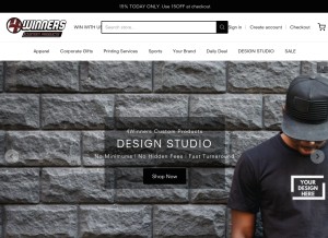 How 4winnerssports.com looks like on a tablet such as an iPad.