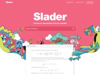 Desktop screenshot for slader.com