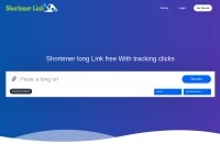 Desktop screenshot for shortenerlink.com