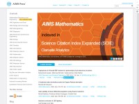 Desktop screenshot for aimspress.com