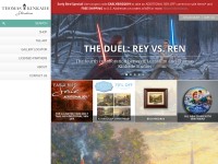 Desktop screenshot for thomaskinkade.com