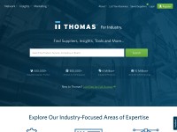 Desktop screenshot for thomasnet.com