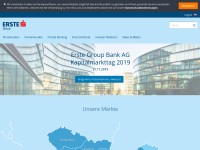 Desktop screenshot for erstegroup.com
