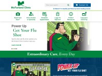 Desktop screenshot for mcfarlandclinic.com