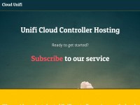 Desktop screenshot for cloudunifi.com