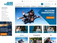 Desktop screenshot for jochen-schweizer.de