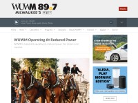 Desktop screenshot for wuwm.com