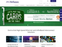 Desktop screenshot for mellanox.com
