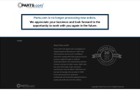 Desktop screenshot for parts.com
