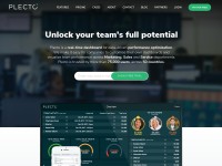 Desktop screenshot for plecto.com