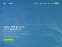 Desktop screenshot for elegantcms.io
