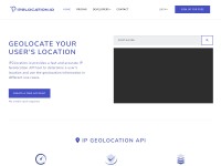 Desktop screenshot for ip2location.io