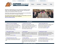 Desktop screenshot for gophercentral.com