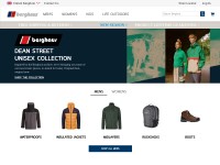 Desktop screenshot for berghaus.com