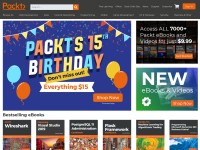 Desktop screenshot for packtpub.com