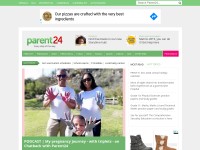 Desktop screenshot for parent24.com