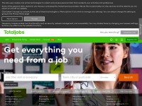Desktop screenshot for totaljobs.com