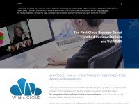 Desktop screenshot for wildix.com