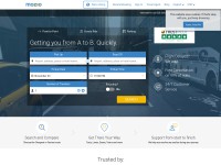 Desktop screenshot for mozio.com