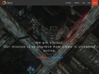 Desktop screenshot for viblast.com