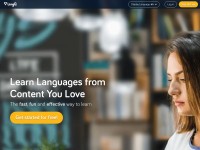 Desktop screenshot for lingq.com