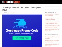 Desktop screenshot for bloggingscout.com