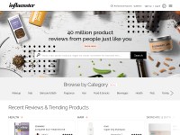 Desktop screenshot for influenster.com