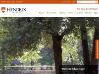 Desktop screenshot for hendrix.edu