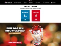 Desktop screenshot for dominos.nl