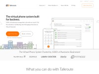 Desktop screenshot for talkroute.com