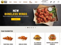 Desktop screenshot for buffalowildwings.com