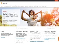 Desktop screenshot for optum.com