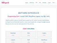 Desktop screenshot for 8bityard.com