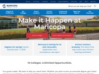 Desktop screenshot for maricopa.edu