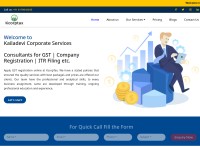 Desktop screenshot for kcorptax.in