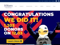 Desktop screenshot for smcm.edu