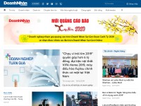 Desktop screenshot for doanhnhansaigon.vn