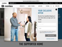 Desktop screenshot for resideo.com