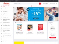 Desktop screenshot for auchan.fr