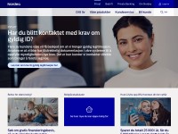 Desktop screenshot for nordea.no