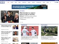 Screenshot of samaa.tv