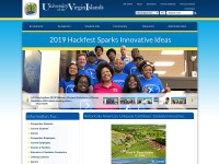 Desktop screenshot for uvi.edu