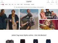Desktop screenshot for esprit.de