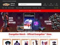Desktop screenshot for evangelionmerch.com