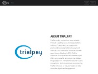 Desktop screenshot for trialpay.com