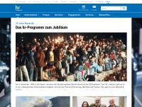 Desktop screenshot for hr.de