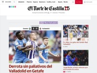 Desktop screenshot for elnortedecastilla.es