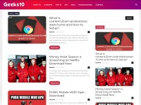 Desktop screenshot for geeks10.net