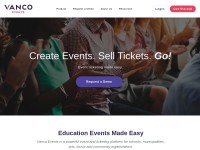 Desktop screenshot for vancoevents.com